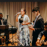 Vocal performance at Chicago wedding